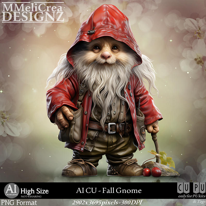 (image for) AI - CU Fall Gnome (CU4PU/PNG)